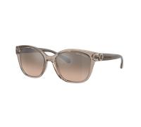 Armani Exchange Femme Sunglass AX4127S - Couleur du Monture: Brun, Couleur de Lentille: Dégradé Marron Effet miroir Argent
