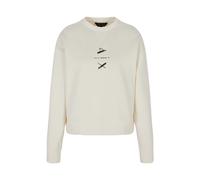 Armani Exchange, Femme, Sweatshirts et sweats à capuche, Blanc, Taille: 38 FR Crewneck SweaT-shirt