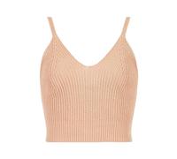 Armani Exchange, Femme, Tops, Beige, Taille: 36 FR Top Femme Couleur Brush