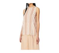 Armani Exchange, Femme, Tops, Beige, Taille: 40 FR Hauts sans manches