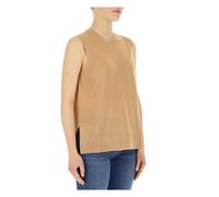 Armani Exchange, Femme, Tops, Brun, Taille: 36 FR Chemise sans manches