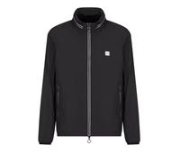 Armani Exchange, Femme, Vestes, Noir, Taille: 42 FR Veste Légère Zippée