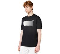 Armani Exchange Front 3D Printed Logo Modern T-Shirt, Bleu foncé, L Hommes