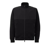 Armani Exchange - Full Zip Stretch Cotton Blend SweaT-shirt - Homme - Sweatshirts et sweats à capuche - Noir - Taille: L