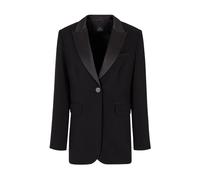 Armani Exchange - Giaccia in Raso ASV - Femme - Vestes - Noir - Taille: 42 FR