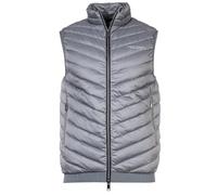 Armani Exchange Gilet Gris Argenté / Blanc