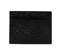 Armani Exchange, Homme, Accessoires, Noir, Taille: ONE Size Portefeuille en cuir avec compartiments intérieurs