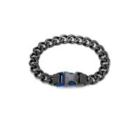 Armani Exchange Homme Bracelet en acier inoxydable avec fermoir à boucle, Graphite, 9Lx9Wx4.5cm