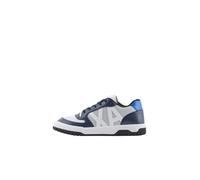 Armani Exchange Homme Canard Basket, Bleu Marine/Gris, 44 EU