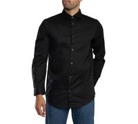 Armani Exchange Homme Chemise À Motif De Marque Régulière, Black/Black, M