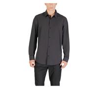 Armani Exchange, Homme, Chemises, Noir, Taille: S Chemise Homme Élégante à Manches Longues