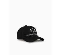 Armani Exchange Homme Corporate Logo Hat Casquette De Baseball, Nero/B.co, Taille Unique EU