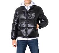Armani Exchange Homme Down Jacket Manteau en duvet Not Applicable, Noir, XL