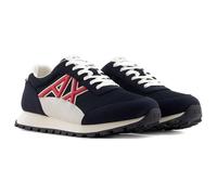 Armani Exchange Homme Drop Basket, Deep Navy+Cardinal, 41 EU