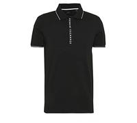 Armani Exchange Hidden Buttons, Stretch Cotton Polo, Noir (Black 1200), X-Large Homme