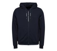 Armani Exchange Homme Logo Zipper Full Zip Hooded Sweatshirt Pull À Capuche, Les Bleus, L EU