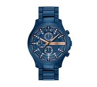 Armani Exchange Homme Montre en Acier Inoxydable Bleu de 46 mm, AX2468