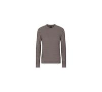 Armani Exchange, Homme, Pulls, Beige, Taille: XL Wavy Texture Sweater