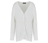 Armani Exchange, Homme, Pulls, Blanc, Taille: XS Gilet Blanc Journal Femme