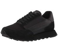 Armani Exchange Homme Sneaker Baskets, Schwarz, 39.5 EU