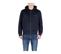 Armani Exchange, Homme, Sweatshirts et sweats à capuche, Bleu, Taille: XS SweaT-shirt zippé à capuche avec poches avant