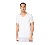 Armani Exchange 8nzt75_zja5z Short Sleeve V Neck T-shirt Blanc 2XL Homme