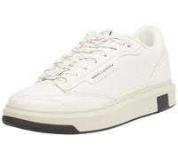 Armani Exchange Homme Venice, Logo Tab on Sole Basket, Blanc cassé, 40 EU
