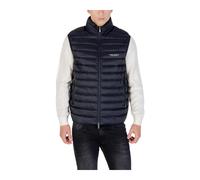 Armani Exchange, Homme, Vestes, Bleu, Taille: M Gilet sans manches avec fermeture éclair et poches avant