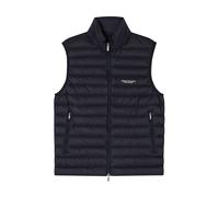 Armani Exchange, Homme, Vestes, Noir, Taille: M Veste sans manches rembourrée en duvet avec fermeture éclair intégrale