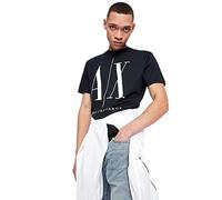Armani Exchange Icon Graphic T-Shirt, Bleu, XXL Homme