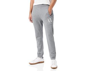 Armani Exchange Icon Project Embroidered Jogger Pantalon De Sport, Gris (Bc09 Grey 3930), 48 (Taille Fabricant: Small) Homme