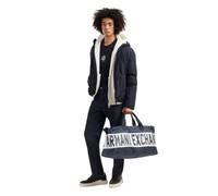 Armani Exchange T-shirt à manches longues Icon Project – Logo brodé – pour homme Bleu marine foncé M