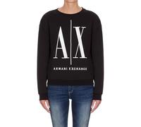 Armani Exchange Icon Project, Sweat-Shirt Femme, Noir (Black 1200), X-Small