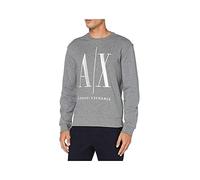 Armani Exchange Icon Project, Sweat-Shirt Homme, Gris (Bc09 Grey 3930), Large