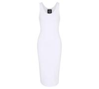 Armani Exchange Icon Project, Tank Dress, Small Logo Embroidery Robe, Noir, M Femme