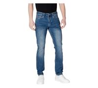 Armani Exchange, Homme, Jeans, Bleu, Taille: W38 Jean Bleu Classique avec Fermeture Éclair et Poches