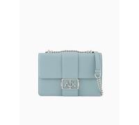 Armani Exchange Jodie, Sustainable, Chain Strap, Crossbody Femmes, Dark Reflection, Taille Unique