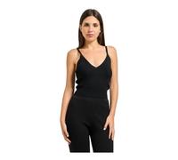 Armani Exchange - Knit Crop Top - Femme - Tops - Noir - Taille: 42 FR
