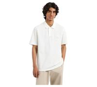 Armani Exchange Limited Blue Edition Logo Patch Cotton Piquet Polo Homme