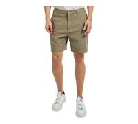 Armani Exchange - Linen Blend Bermuda Shorts - Homme - Shorts - Beige - Taille: W40