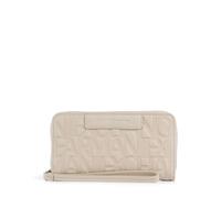 Armani Exchange Liz Monogram Portefeuille crème, femme