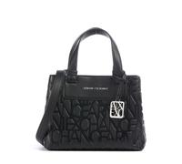 Armani Exchange Liz Monogram S Sac à main noir, femme