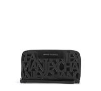 Armani Exchange Liz Patent Portefeuille noir, femme