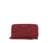 Armani Exchange Liz Patent Portefeuille rouge foncé, femme