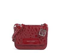 Armani Exchange Liz Patent Sac bandoulière rouge foncé, femme