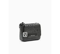 Armani Exchange Liz Patent Sac bandoulière noir, femme