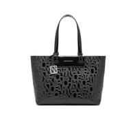 Armani Exchange Liz pour Femme, Logo intégral, Style Classique Noir