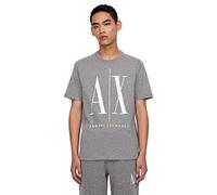 Armani Exchange Logo Icon Tee, T-Shirt Homme, Gris (Bc09 Grey 3930), X-Small