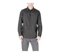 Armani Exchange - LongSleeve Geometric Dress Shirt - Homme - Chemises - Noir - Taille: XS