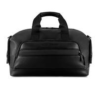 Armani Exchange Madrid, Sustainable, Embossed Logo, Sac de Duffle Hommes, Noir, Taille Unique